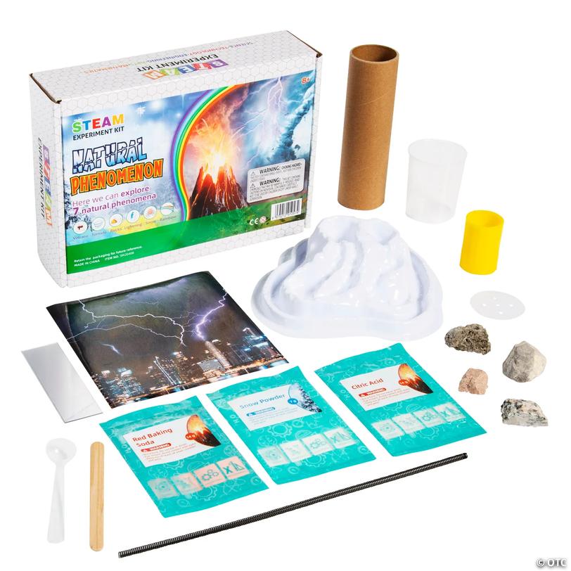 8 1/4" x 6 3/4" STEAM Natural Phenomenon Science Kit - 15 Pc. Image