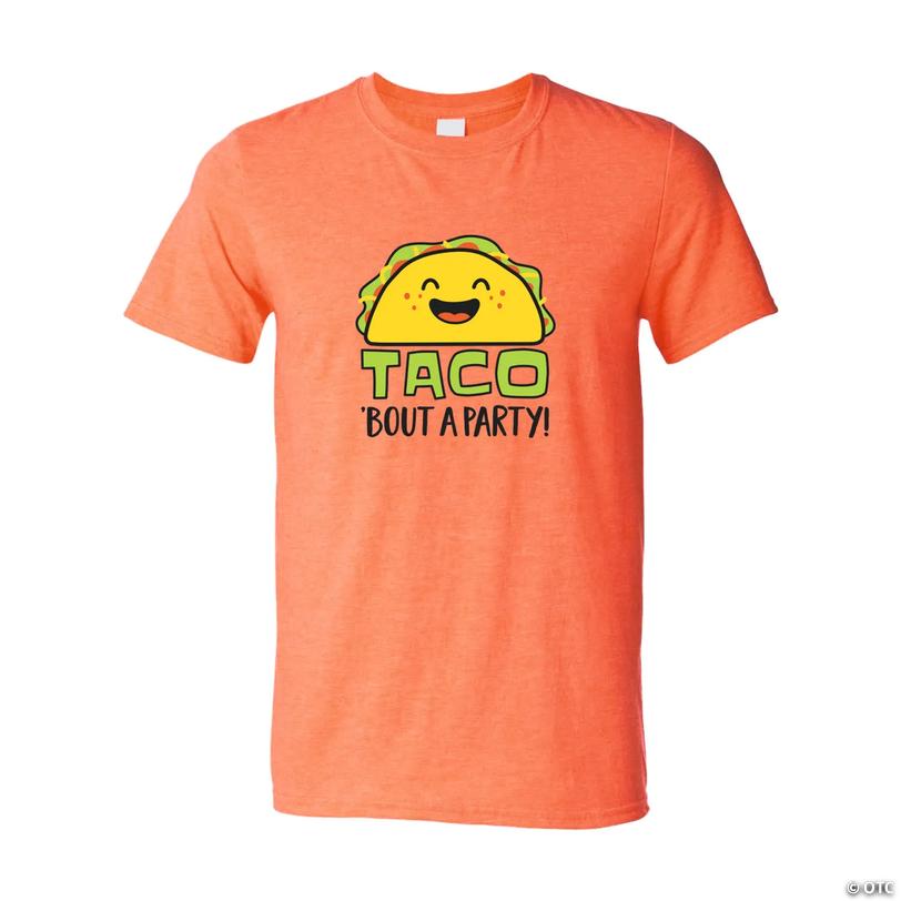 Taco &amp;#8217;Bout a Party Adult&amp;#8217;s T-Shirt Image