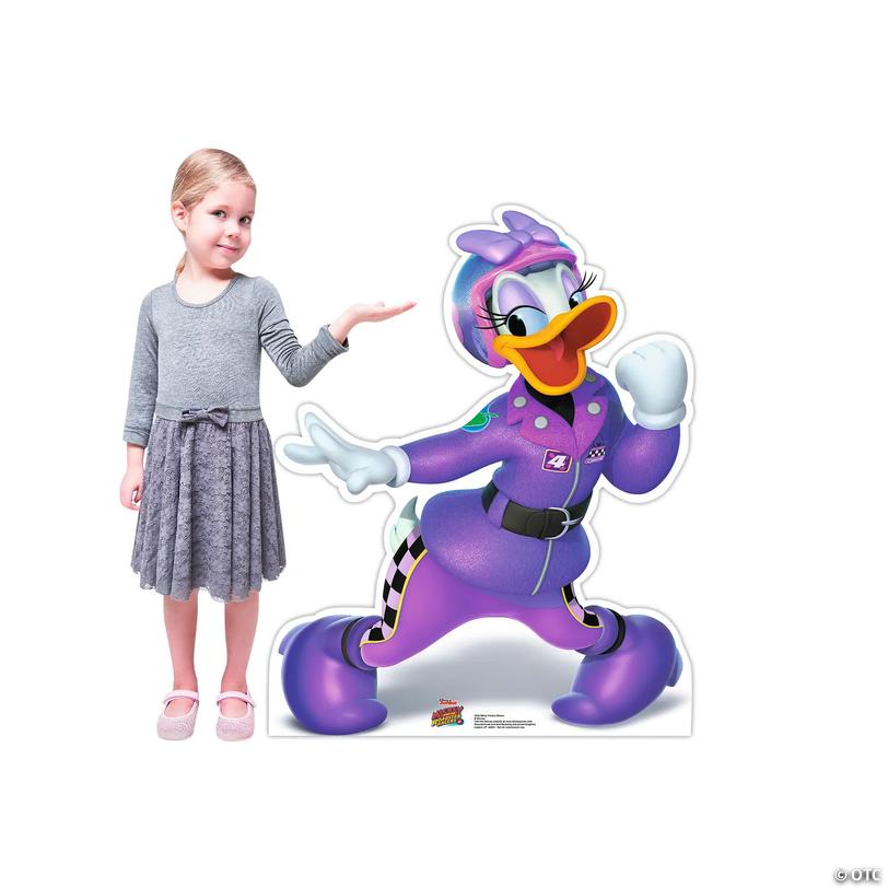 41" Disney&amp;#8217;s Mickey &amp; the Roadster Racers Daisy Duck Life-Size Cardboard Cutout Stand-Up Image