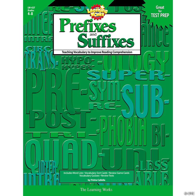Creative Teaching Press Prefixes and Suffixes Book Image