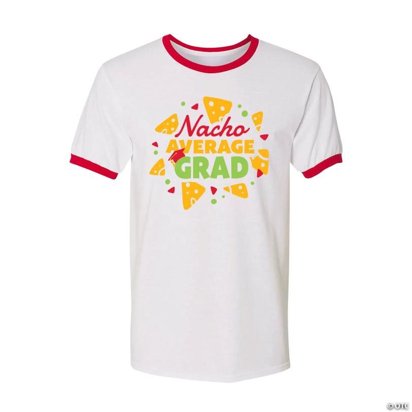 Nacho Average Grad Adult&amp;#8217;s T-Shirt - Small Image
