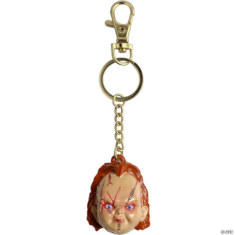 Child&amp;#8217;s Play&amp;#8482; Bride of Chucky Chucky Keychain Image