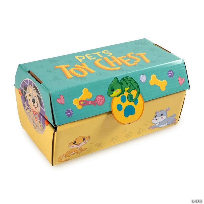Pet Treasure Chest Treat Box Image