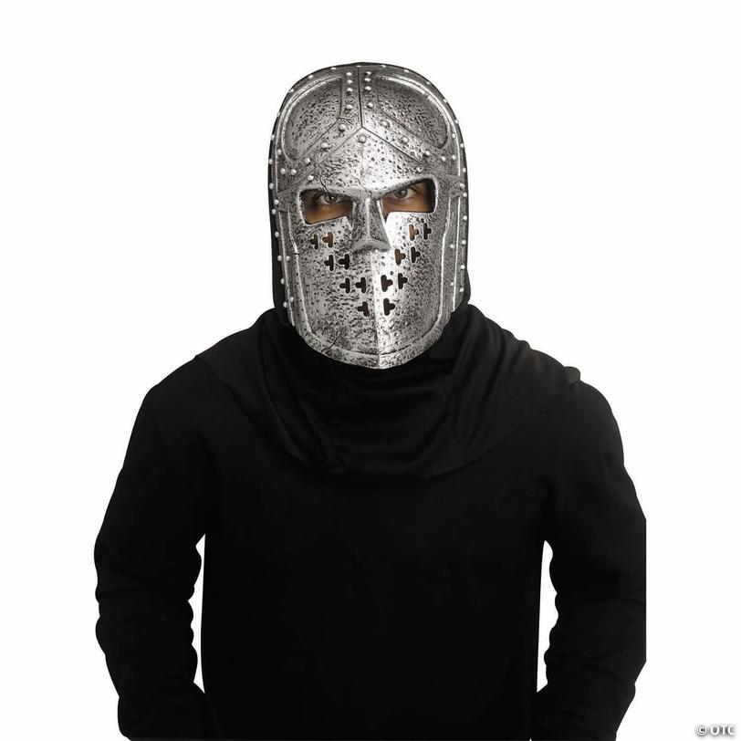Adults Iron Knight Full Face Mask Image