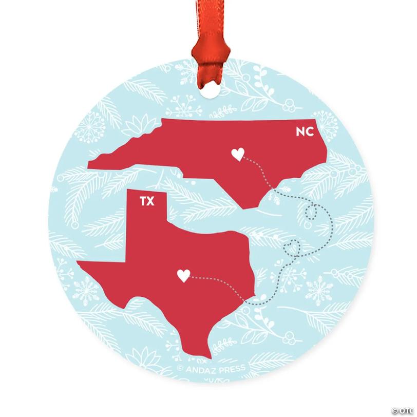 Wood MDF Ornament Texas & North Carolina | Oriental Trading