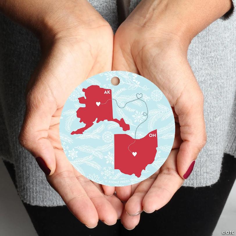 MDF Ornament Ohio and Alaska | Oriental Trading