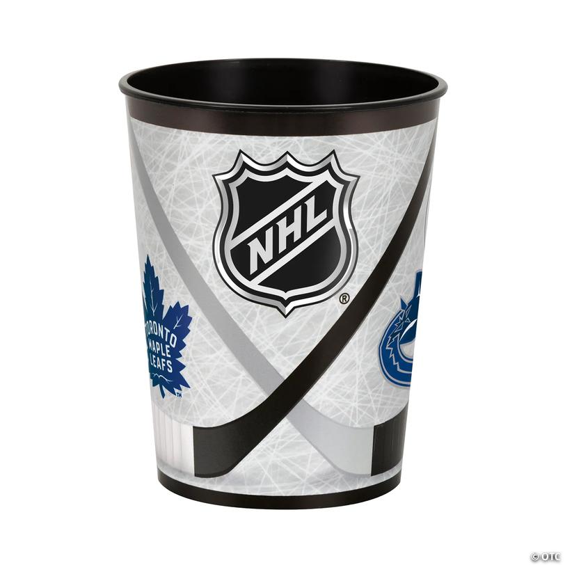 4 1/2" 16 oz. NHL Party Team Logos Reusable Plastic Stadium Cup Image
