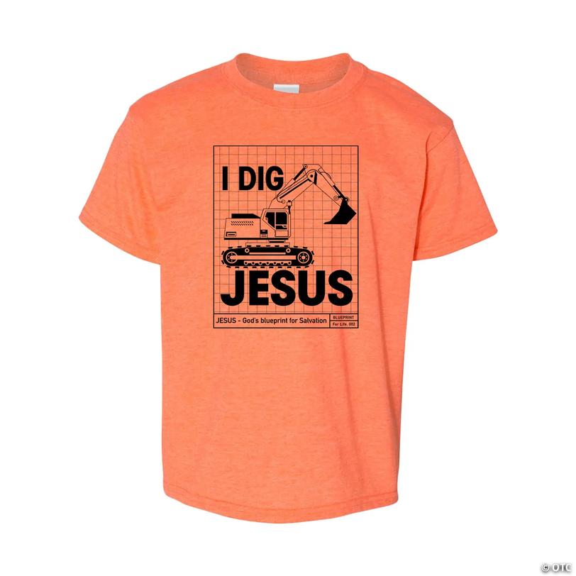I Dig Jesus Youth T-Shirt Image
