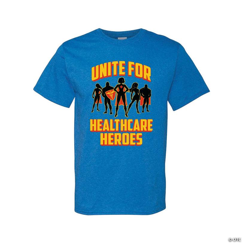 Healthcare Heroes Unite Adult&amp;#8217;s T-Shirt Image