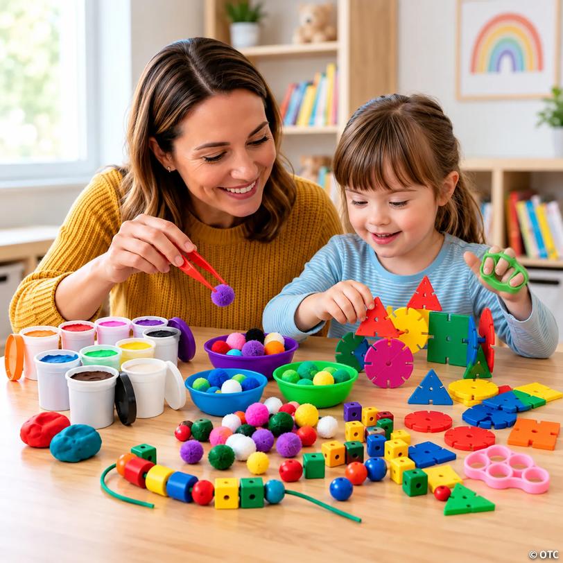 Fine Motor Skills Activity Center - 1034 pc Image