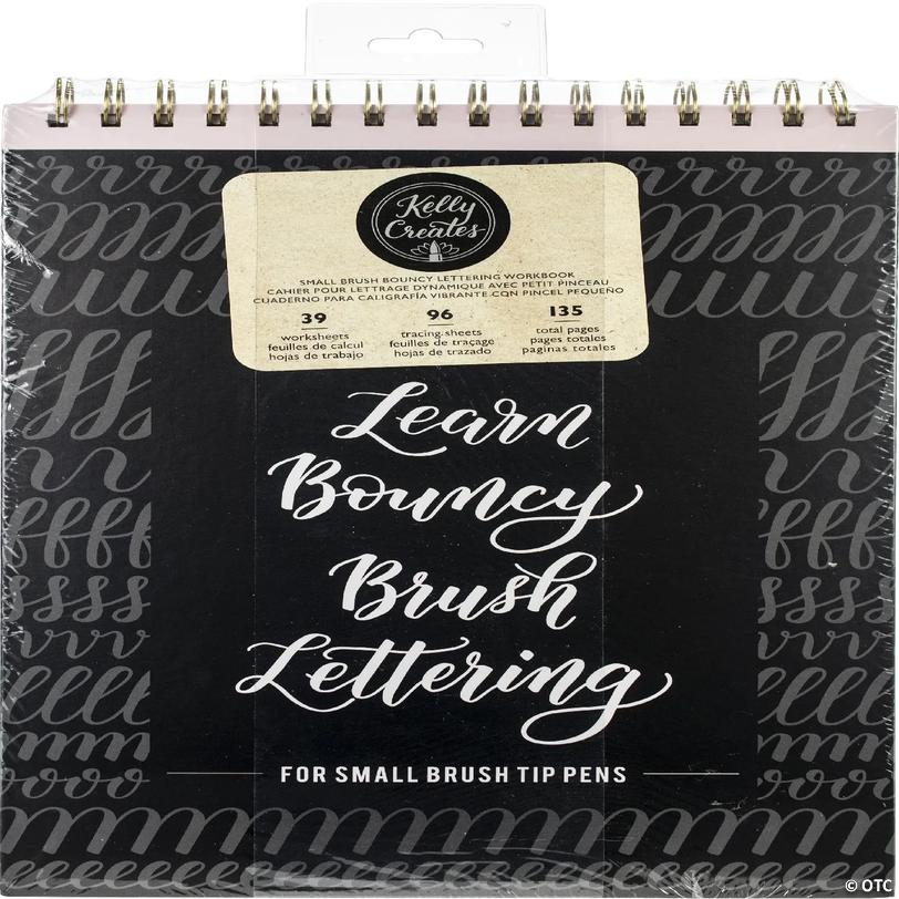 Kelly Creates Small Brush Workbook 8.5"X12.3" 135/Pkg-Bouncy | Oriental ...