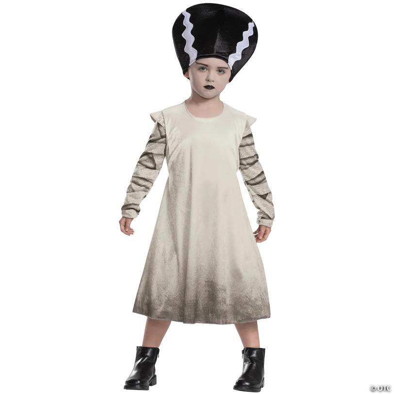 Toddler Bride of Frankenstein Costume - 3T-4T Image