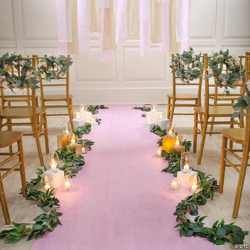 3 ft. x 100 ft. Blush Aisle Runner Image