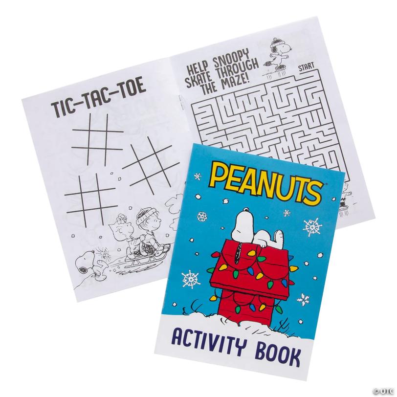 Peanuts<sup>&amp;#174;</sup> Snoopy Christmas Activity Books - 12 pc Image
