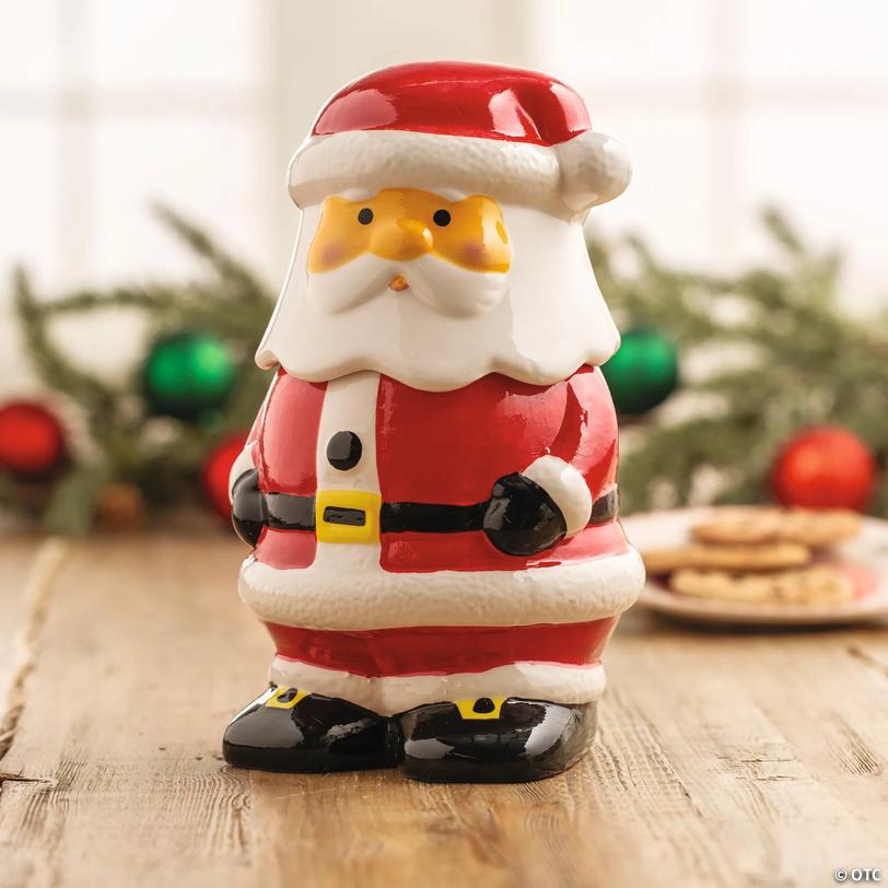 Santa Cookie Jar Image