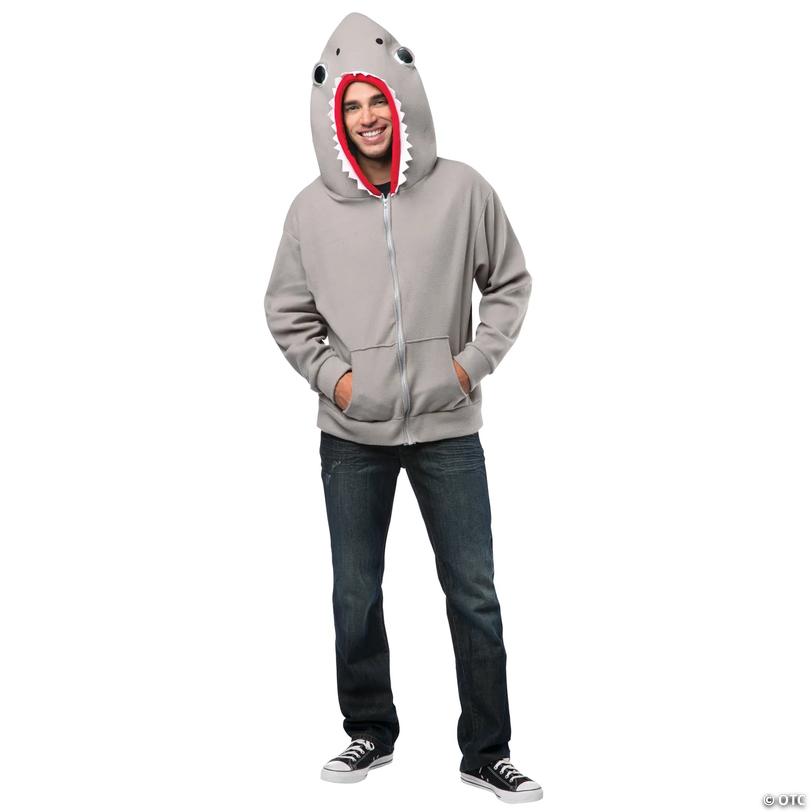 Adult Shark Hoodie Image