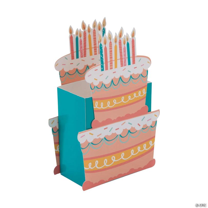 Eat Cake Favor Boxes - 12 Pc. Image