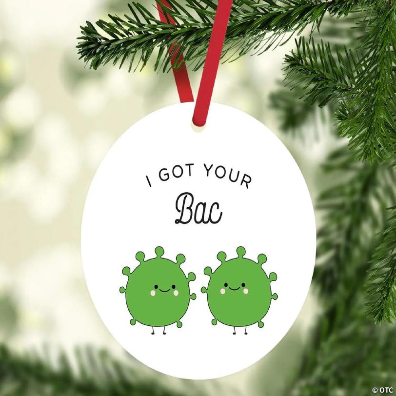 MDF Christmas Ornament I Got Your Bac | Oriental Trading
