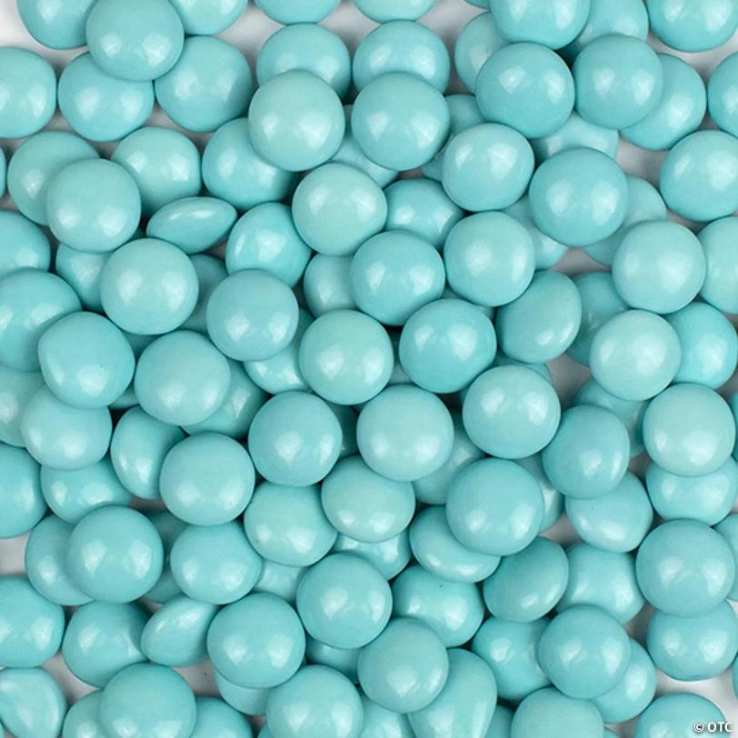 Light Blue Chocolate Gems 36oz Bags - 1,125ct | Oriental Trading
