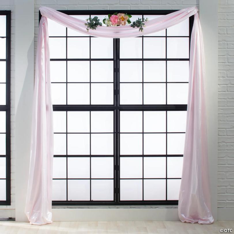 Fabric &amp; Floral Arch Decorating Kit - 2 Pc. Image