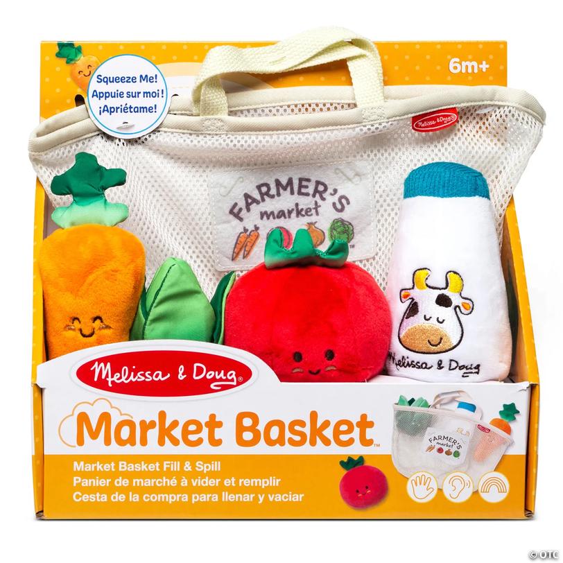 Melissa &amp; Doug Market Basket Fill &amp; Spill Image