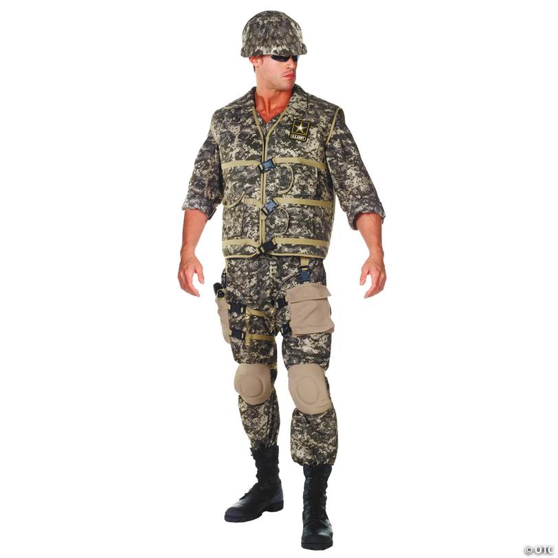 Teen Boy's Deluxe U.S. Army Ranger Costume Image
