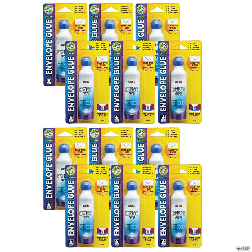 Crafty Dab Paper & Envelope Glue, Pack of 12 | Oriental Trading