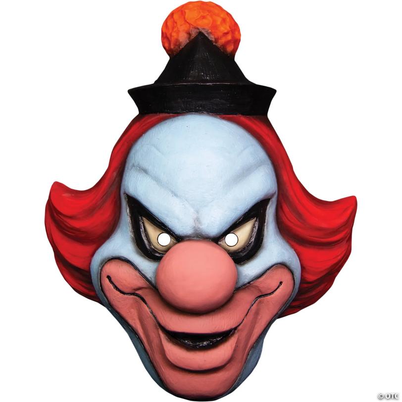 Adults Scooby Doo&amp;#8482; Clown Vacuform Mask Image