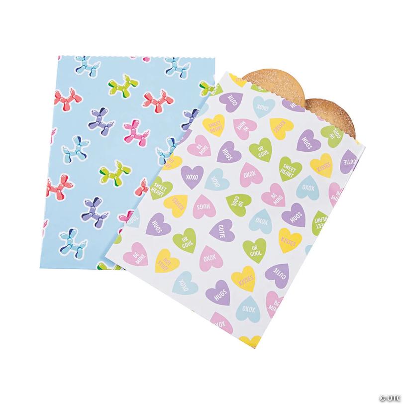 Bulk  50 Pc. Valentine Treat Bags Image