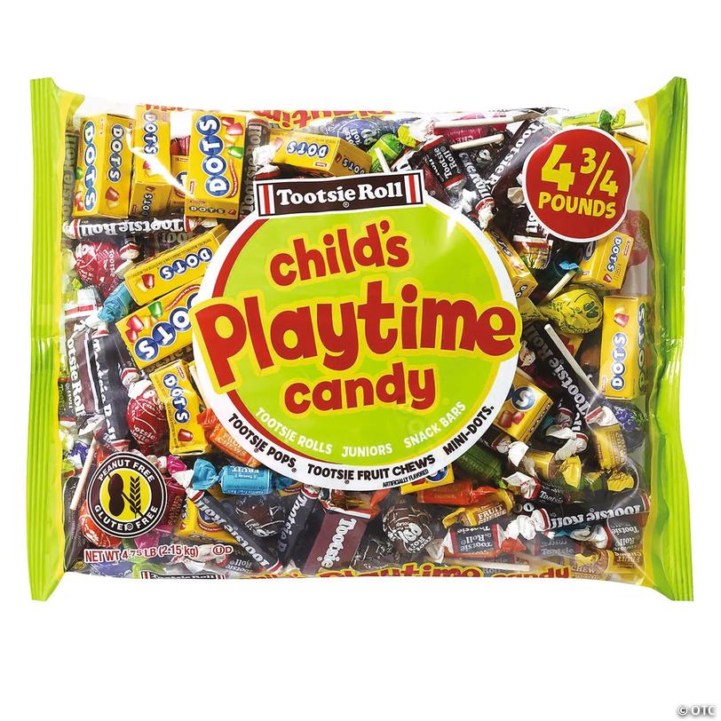 TOOTSIE Kids Play Candy Variety Bag, 4.75 lb Image
