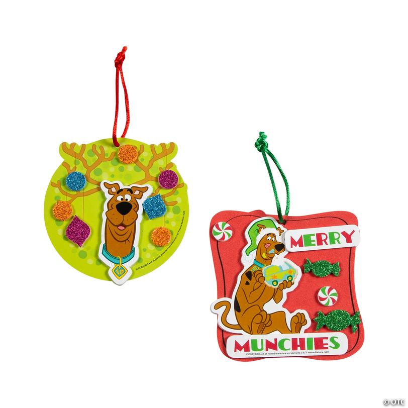Scooby-Doo!&amp;#8482; Christmas Ornament Foam Craft Kit - Makes 12 Image