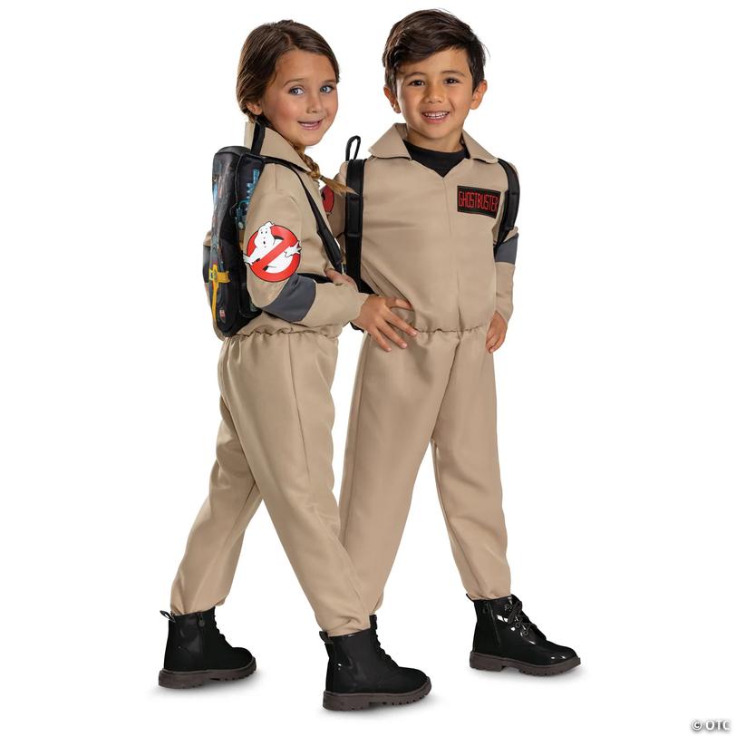 Kids Classic Ghostbusters: Frozen Empire&amp;#8482; Flight Suit Costume - XS 3T-4T Image