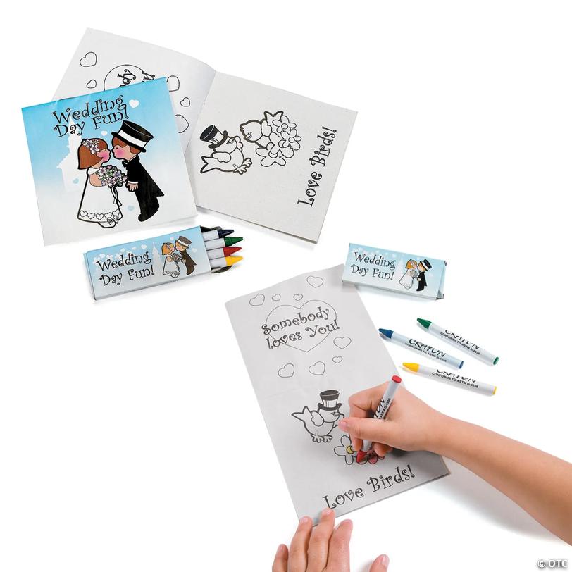 Bulk 36 Pc. Children&amp;#8217;s Wedding Activity Sets Image