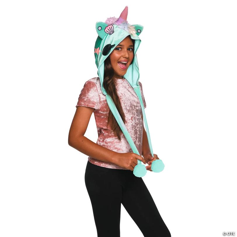 Girl's Tokidoki Sirena Mermicorno Hood Image