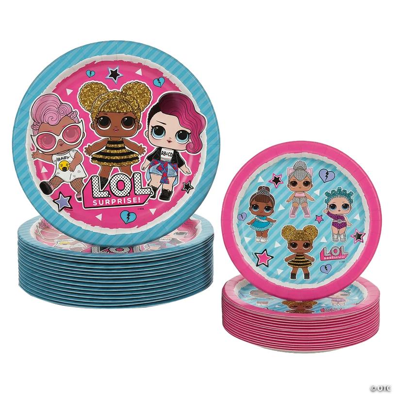 L.O.L. Surprise!&amp;#8482; Party Tableware Plate Kit for 24 Guests Image