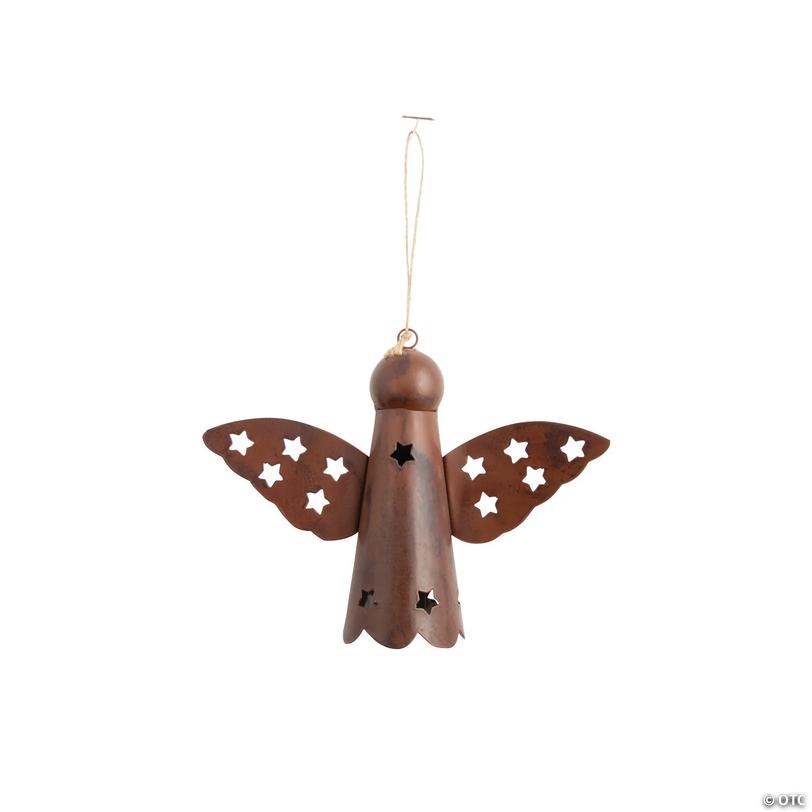 Rustic Angel Christmas Ornaments - 6 pc Image