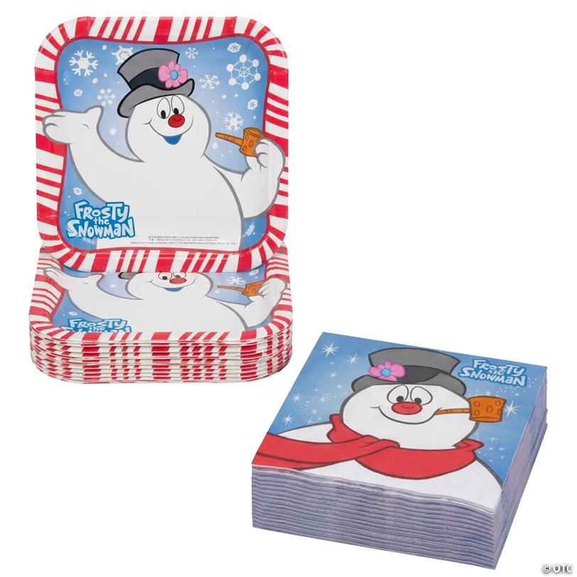 Frosty the Snowman&amp;#8482; Party Tableware Kit for 24 Guests Image