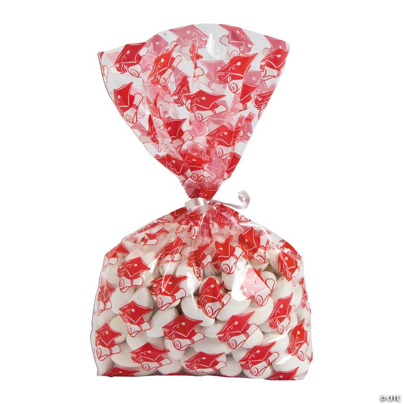 Graduation Cellophane Bags - 12 Pc. Image