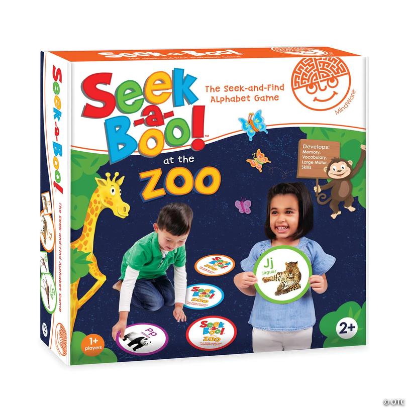 Seek-a-Boo!&amp;#8482; At The Zoo Alphabet Game Image