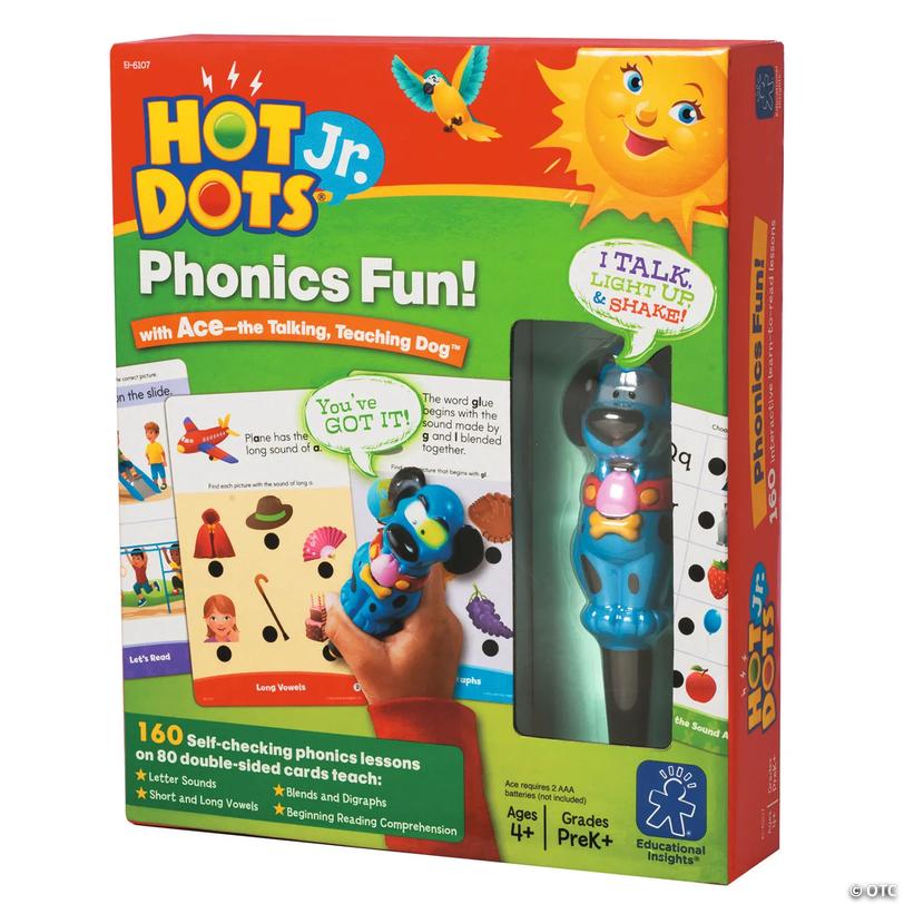 Educational Insights Phonics Fun 2-Sided Cards, 80 Pieces Image