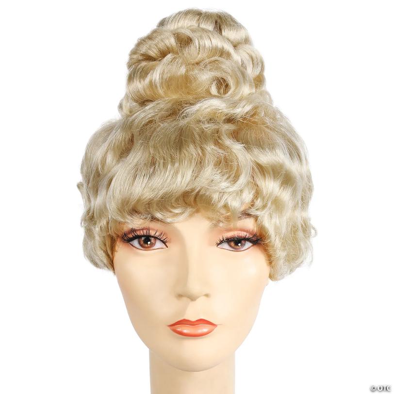 Women's Bargain Curly Colonial Lady Wig Image