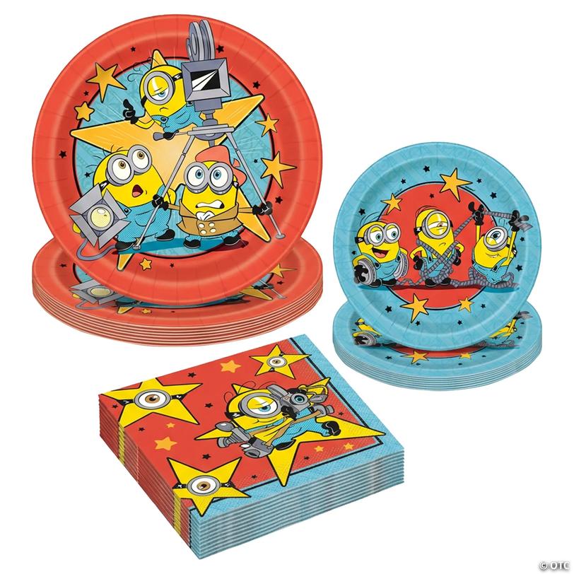 Minions &amp; Monsters&amp;#8482; Party Tableware Kit for 8 Guests Image
