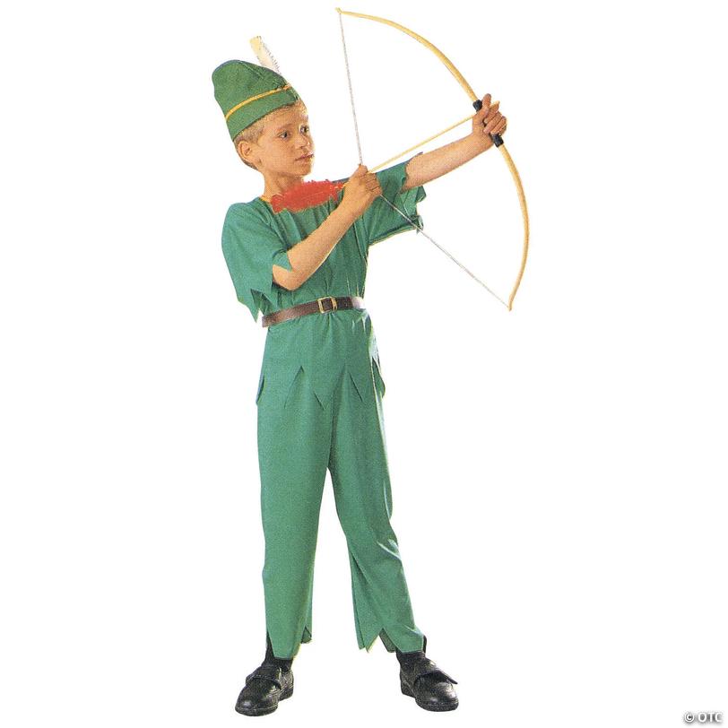 Boy's Green Elf Costume Image