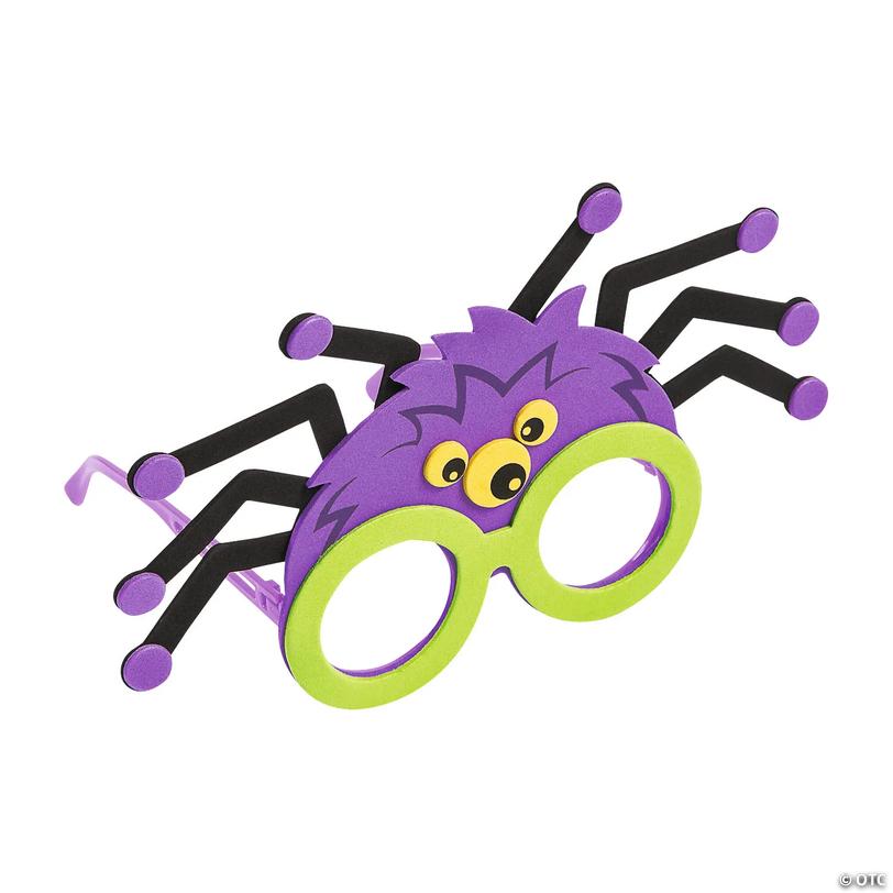 Spider Glasses Halloween Foam Craft Kit - Makes 10 Image