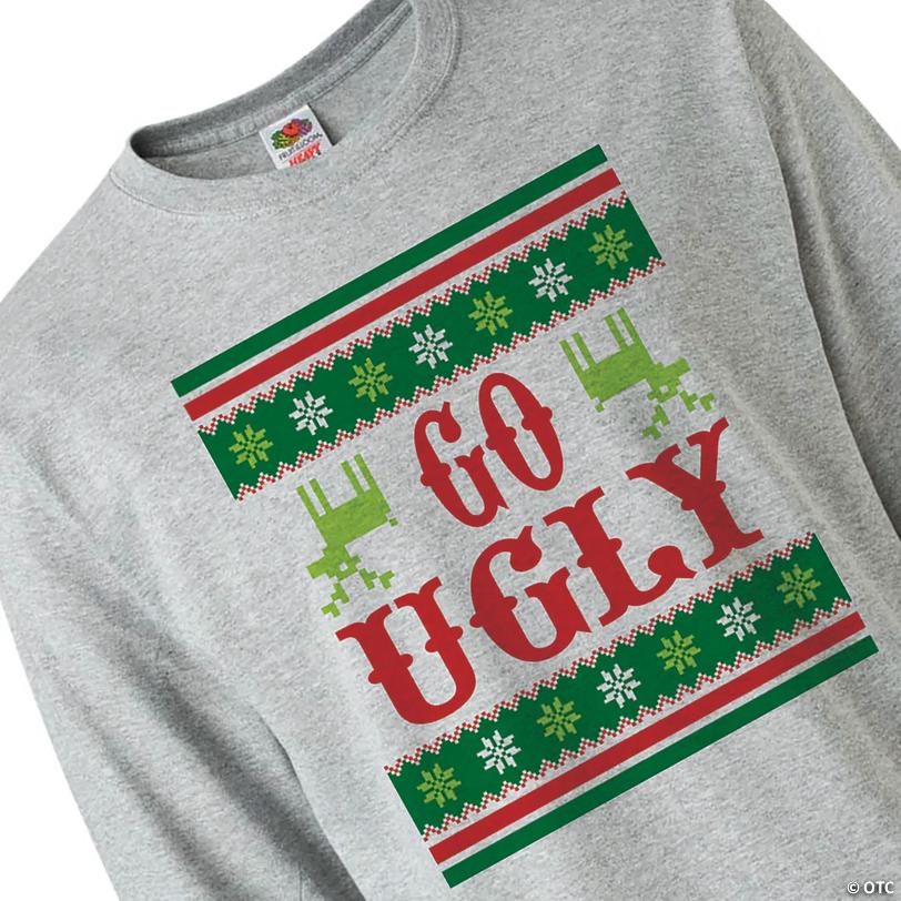 Go Ugly Adult&amp;#8217;s T-Shirt - Small Image