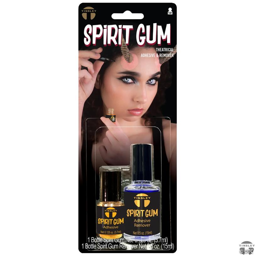 Tinsley Transfers Spirit Gum Theatrical Adhesive &amp; Remover Image