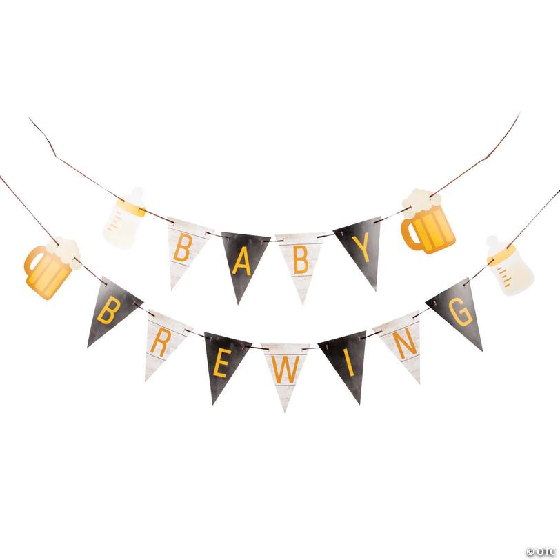Baby Brewing Pennant Banner - 2 Pc. Image