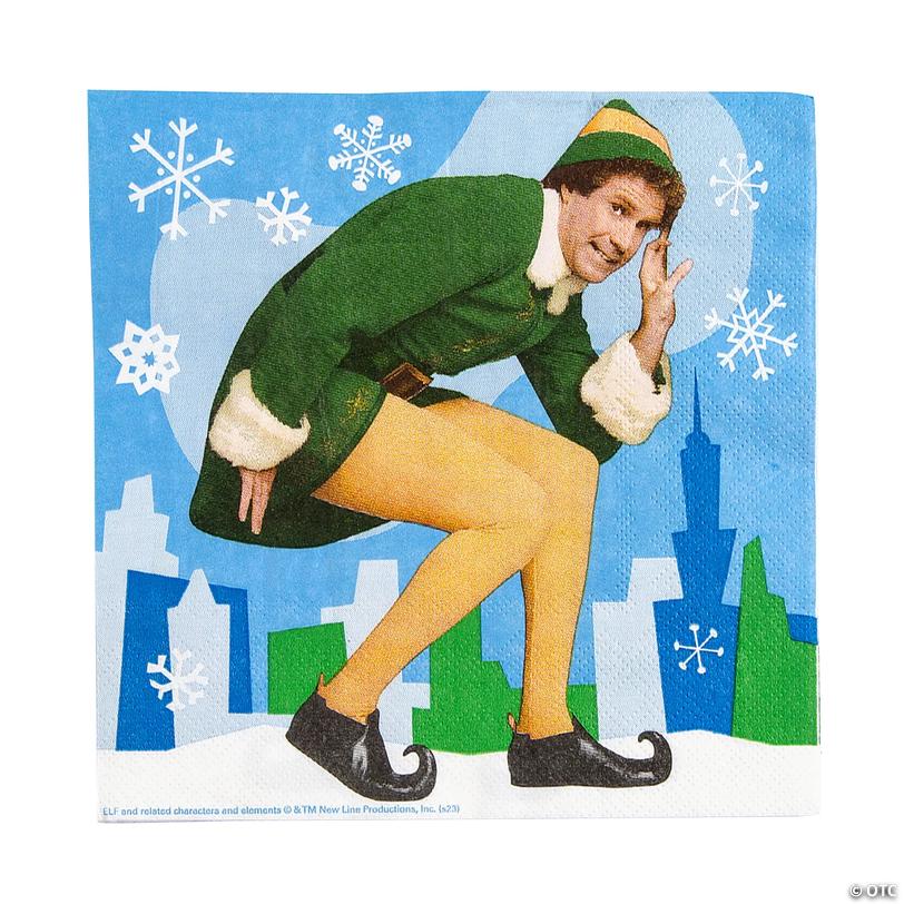 Buddy the Elf&amp;#8482; Luncheon Napkins - 16 ct Image