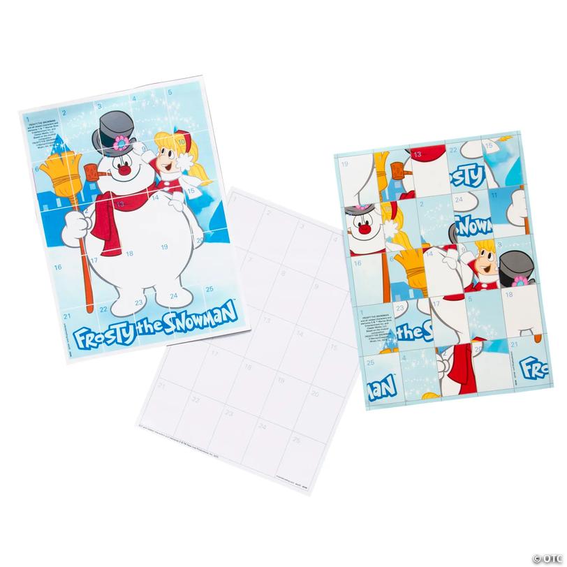 Frosty the Snowman&amp;#8482; Sticker Puzzles - 12 Pc. Image