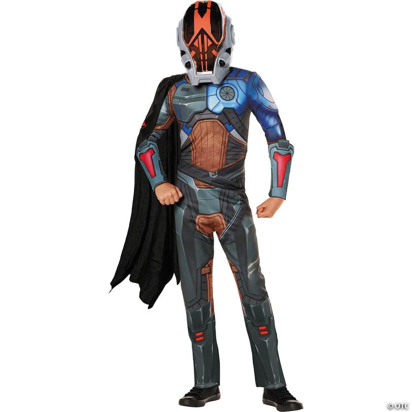 Kids Fortnite Polyester Jumpsuit The Foundation Costume - Extra Large 14-16 Image